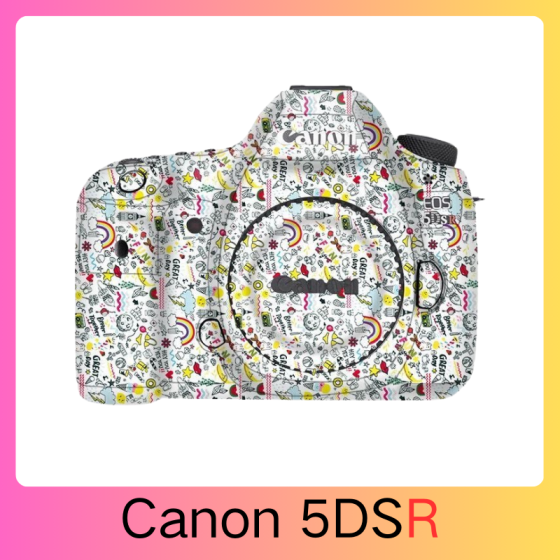 Corpo da Canon 5DSR -  Pele câmera, adesivo câmera - com alta resistência a arranhões, à prova d'água e com design elegante.
